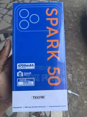 New Tecno Spark 50 5G 256 GB Gray