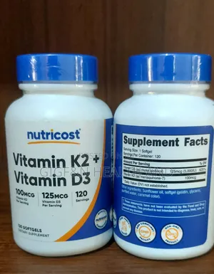 Nutricost Vitamin +D3 120 Softgel (2028 Expiry)
