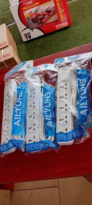 Ailyons Quality 5-Way Extension Socket for Multiple Appliances