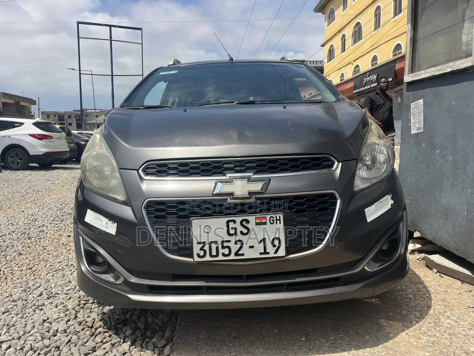 Chevrolet Spark 1LT 2013 Gray
