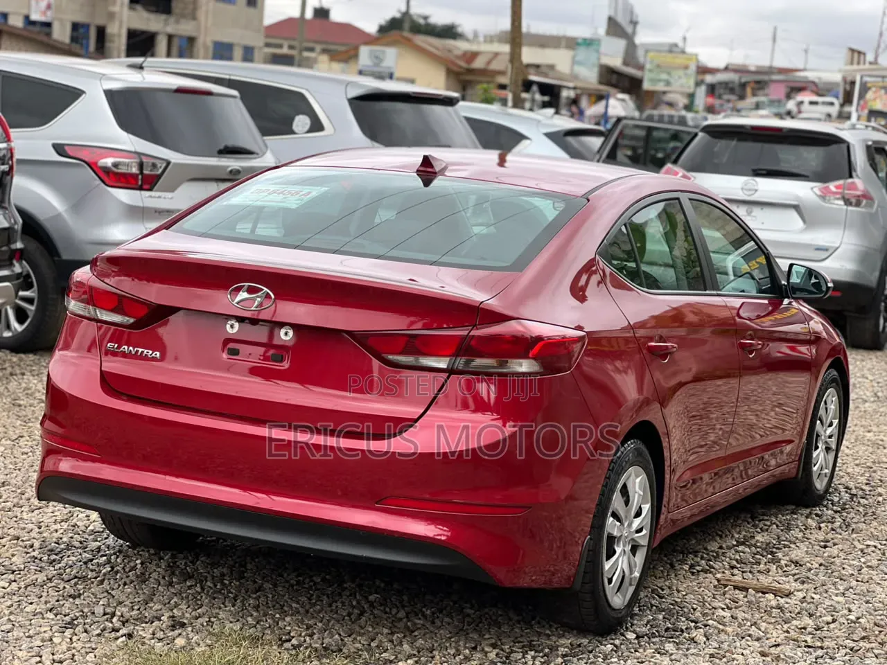 Hyundai Elantra 2018 Red
