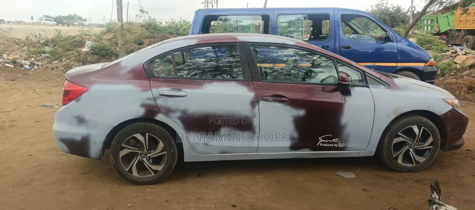Honda Civic 1.8 5 Door Automatic 2012 Burgundy