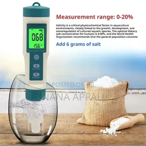 8-in-1 Multi-Parameter Water Quality Tester