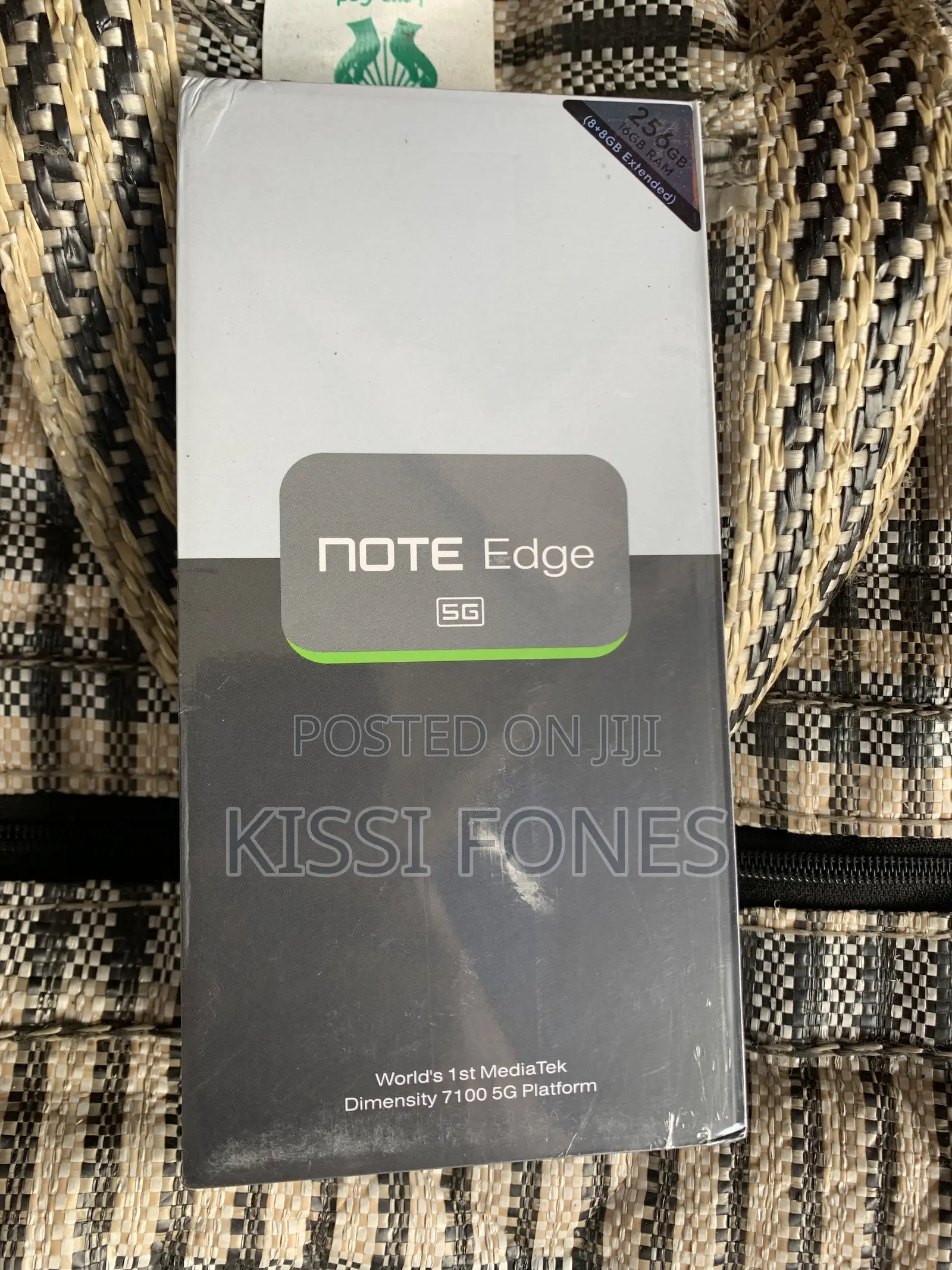 New Infinix Note Edge 256 GB Gray