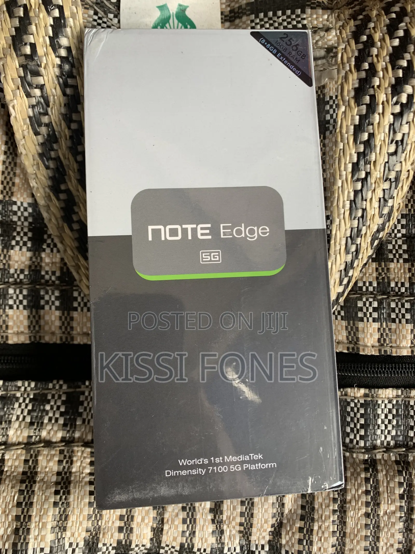 New Infinix Note Edge 256 GB Gray