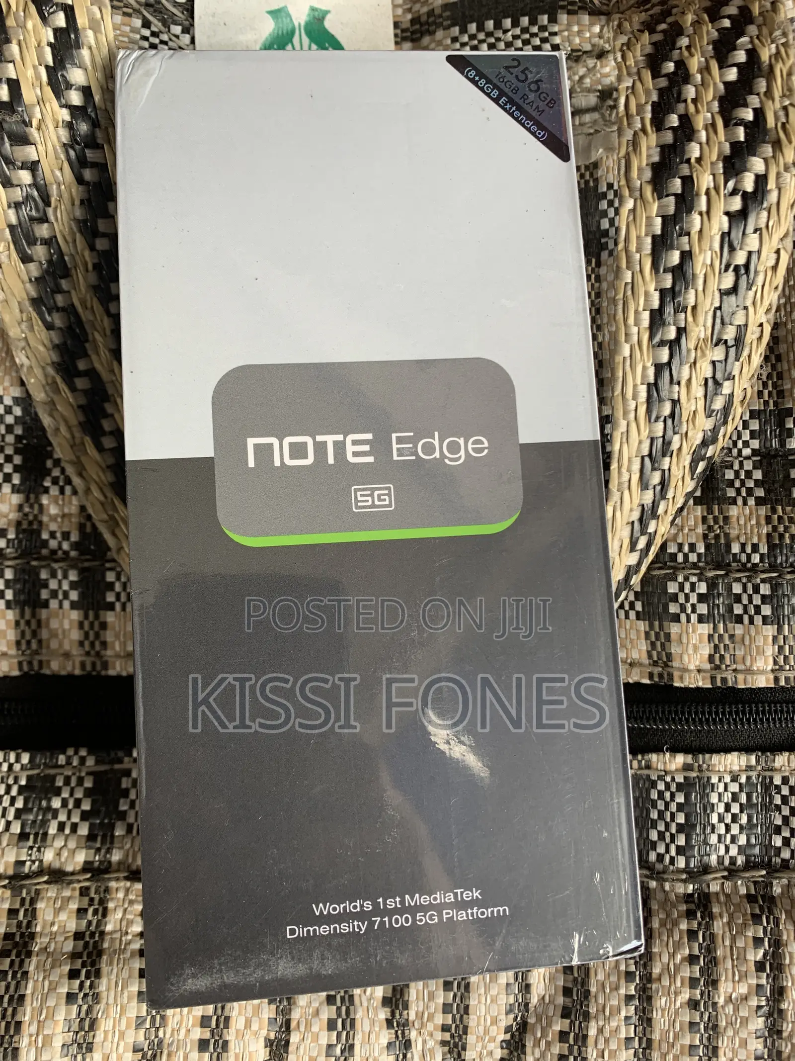 New Infinix Note Edge 256 GB Gray