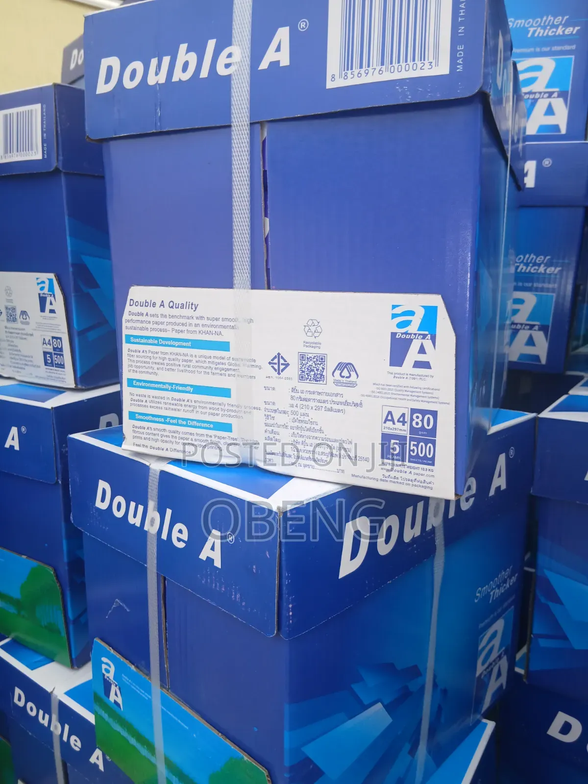 Premium Double a Papers (80gsm) Available for Cool Price
