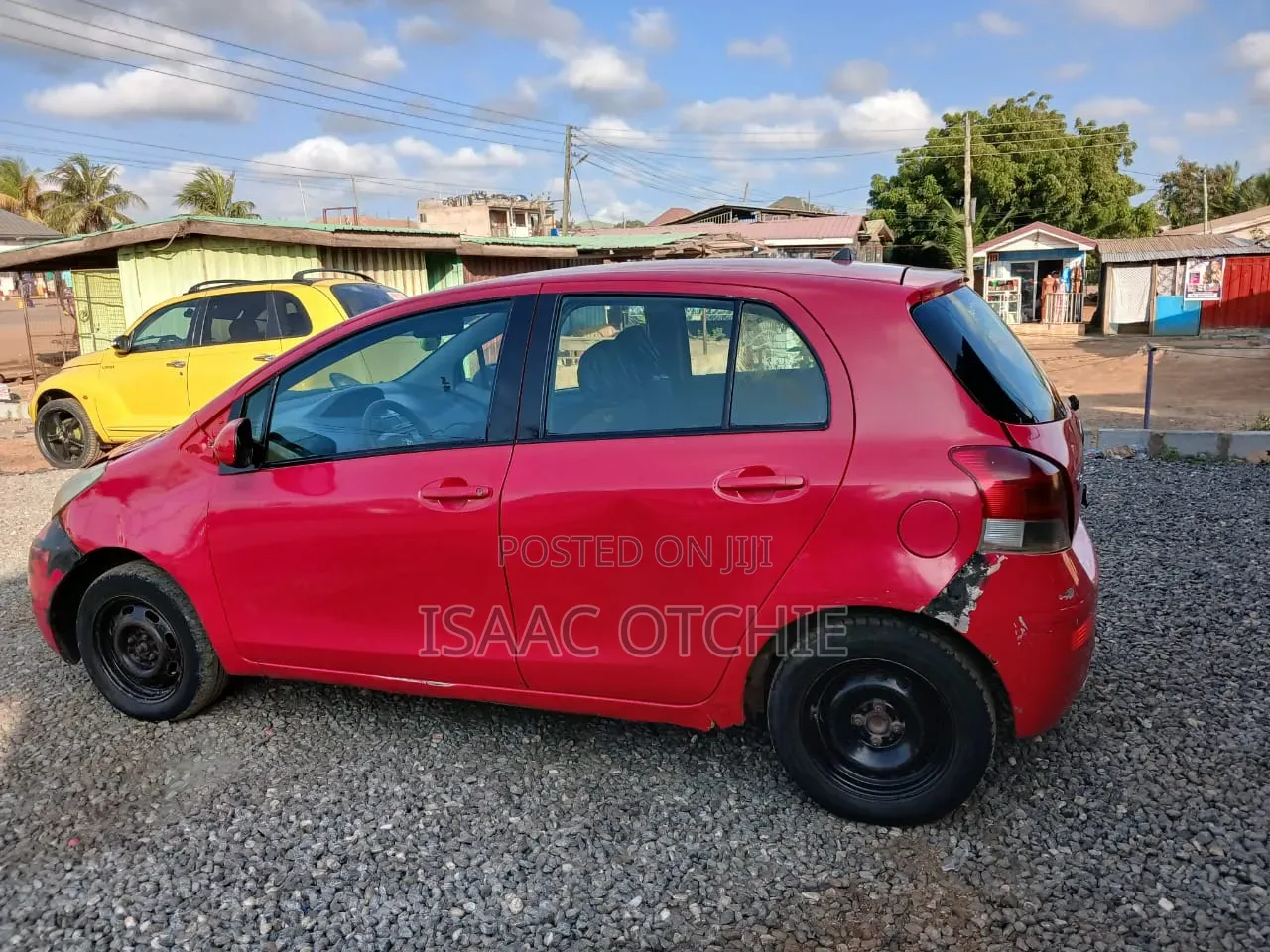 Toyota Vitz 2010 Red