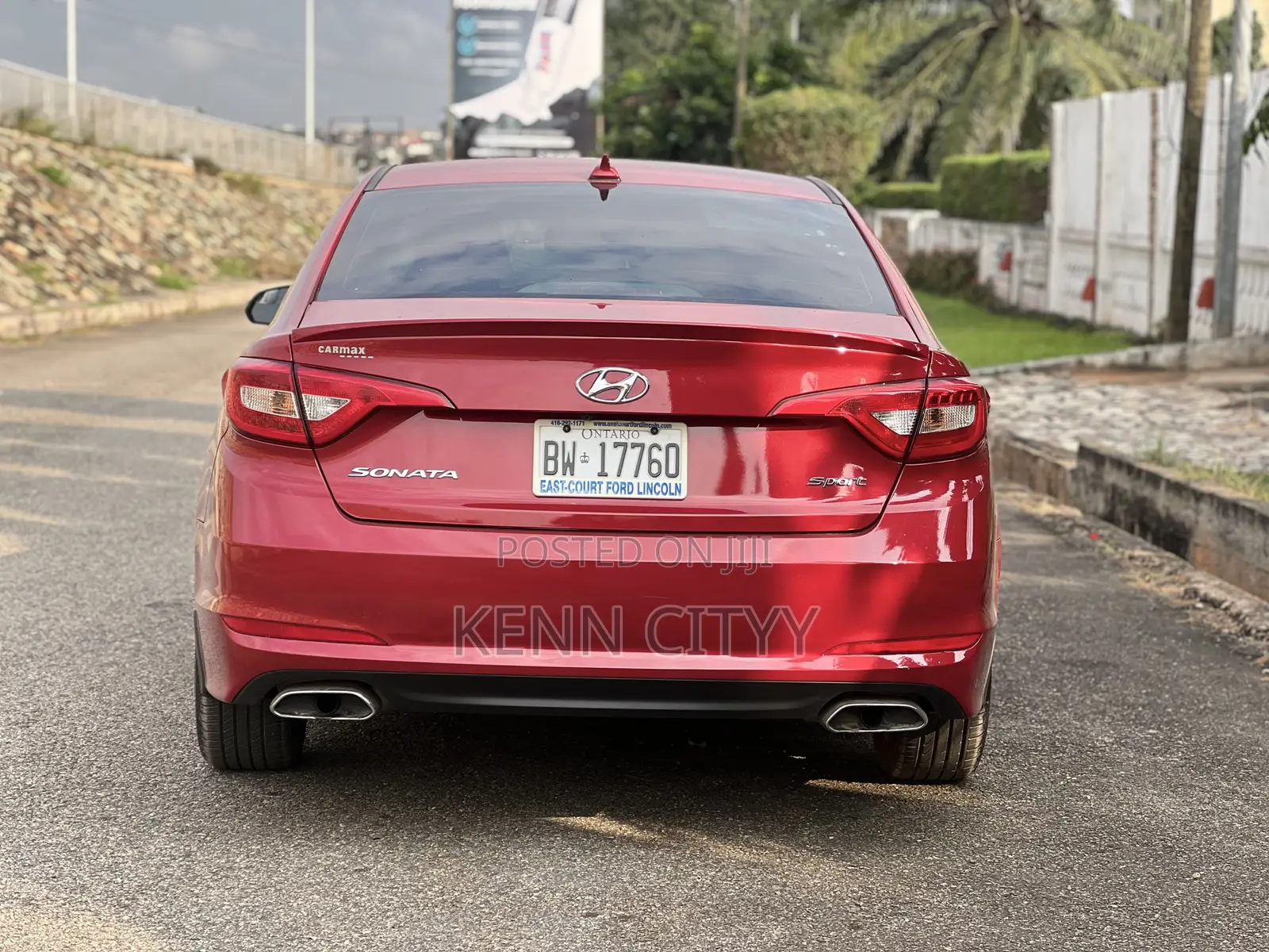 Hyundai Sonata 2017 Red