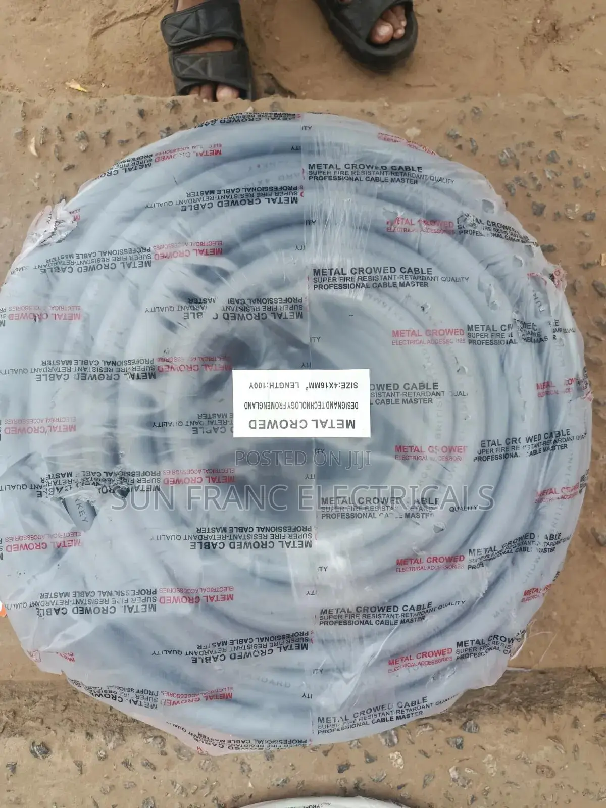 16mmx4core 100mtrs Industrial PVC Flexible Cable