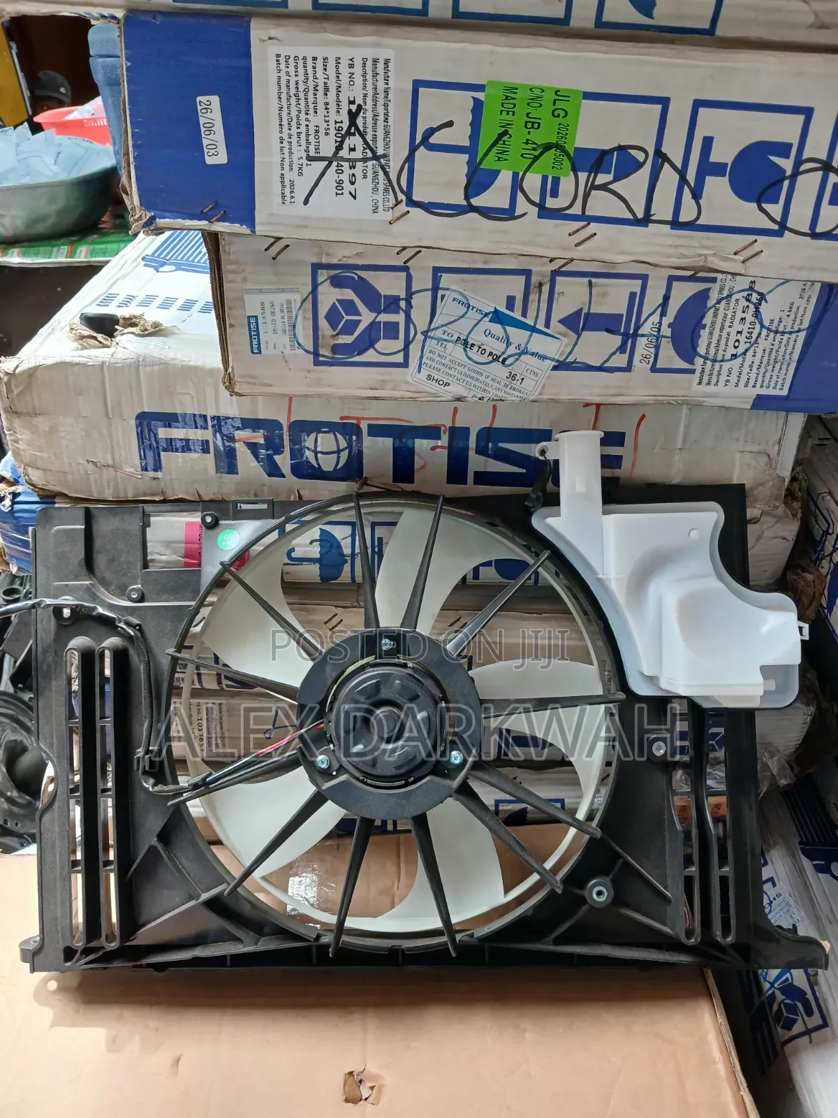 Corolla 2015 Cooling Fan