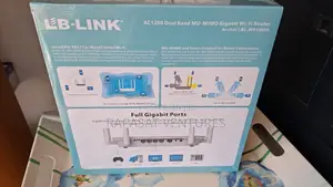 Lb-Link Ac1200 Dual Band Mu-Mimo Gigabit Wi-Fi Router Bl-Wr1300h