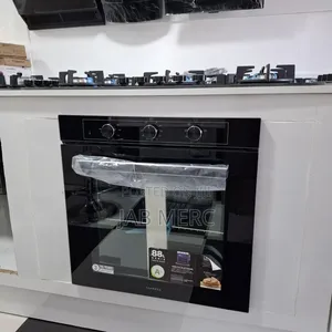Oven and Microwave All Black Built in Integrated