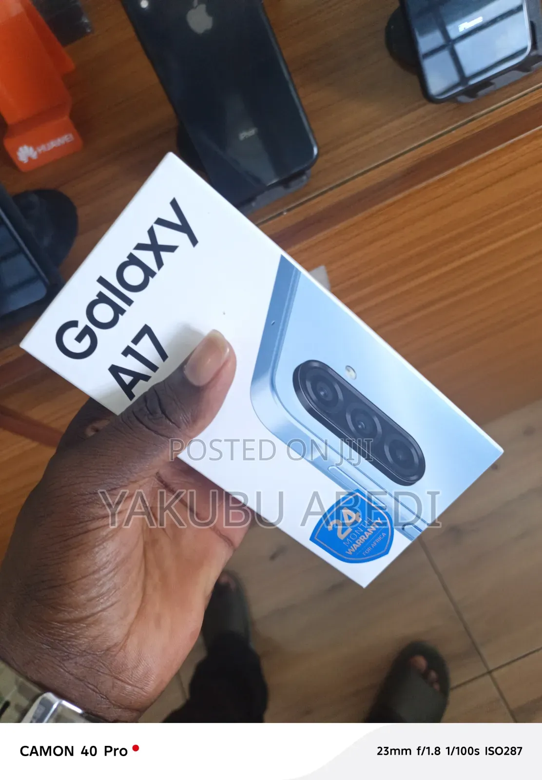New Samsung Galaxy A17 128 GB Blue
