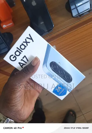 New Samsung Galaxy A17 128 GB Blue