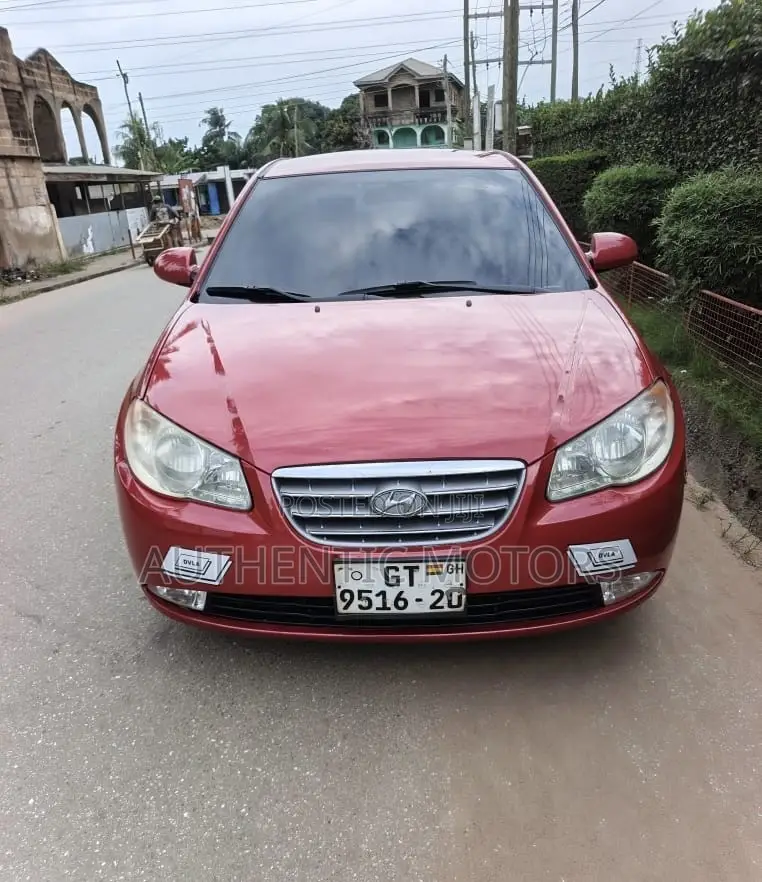 Hyundai Elantra 2010 Red