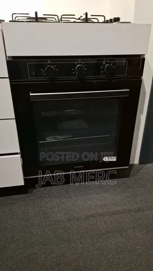 Oven and Microwave All Black Built in Integrated