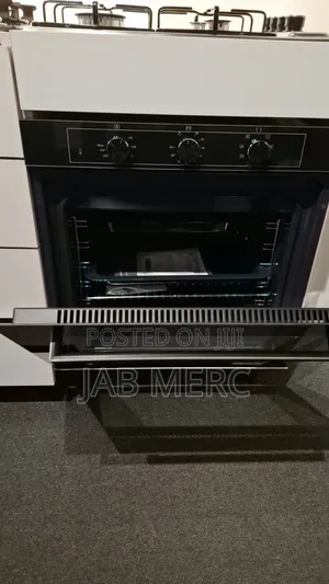 Oven and Microwave All Black Built in Integrated