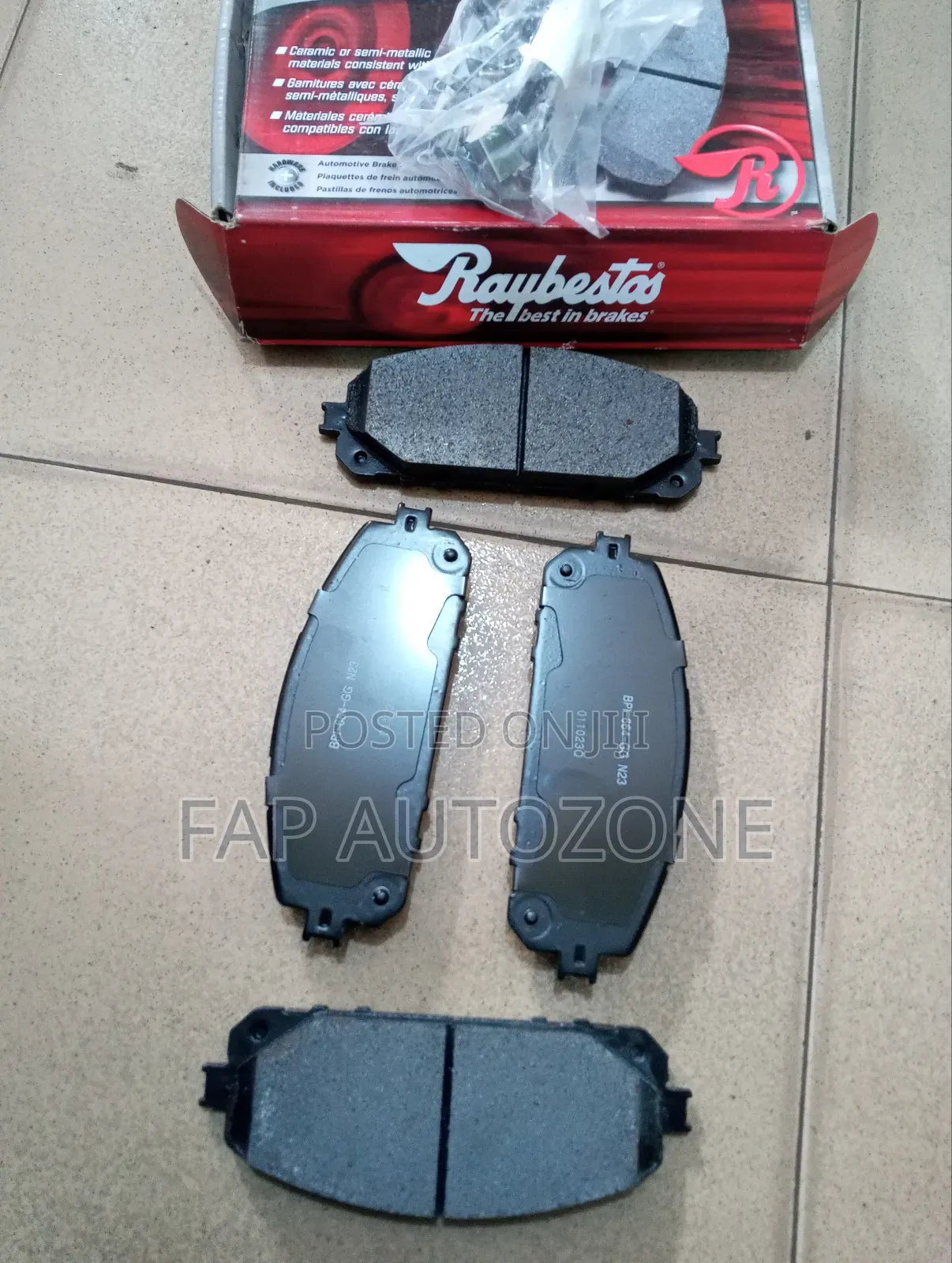 Authentic Ceramic Raybestos Jeep Cherokee Brake Pads From the USA