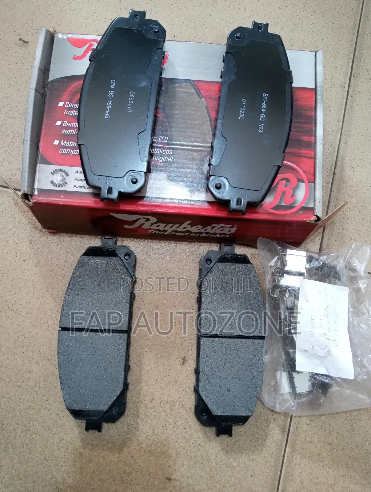 Authentic Ceramic Raybestos Jeep Cherokee Brake Pads From the USA