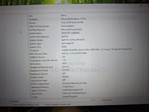 New Laptop Dell Pro Plus 14 16GB Intel Core Ultra 5 SSD 512GB