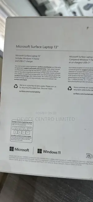 New Microsoft Surface Laptop 16GB Qualcomm Snapdragon X Plus SSD 256GB