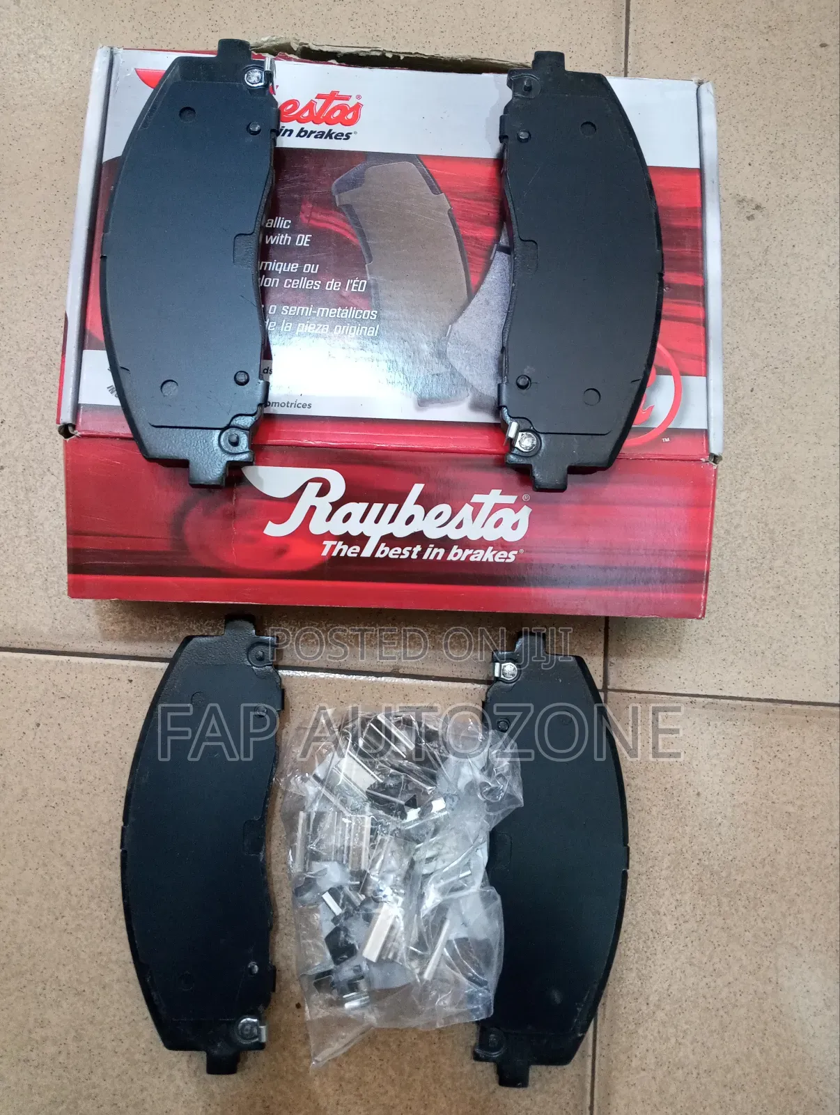 Original Ceramic Raybestos Jeep Wrangler, Pacifica Brake Pads From USA