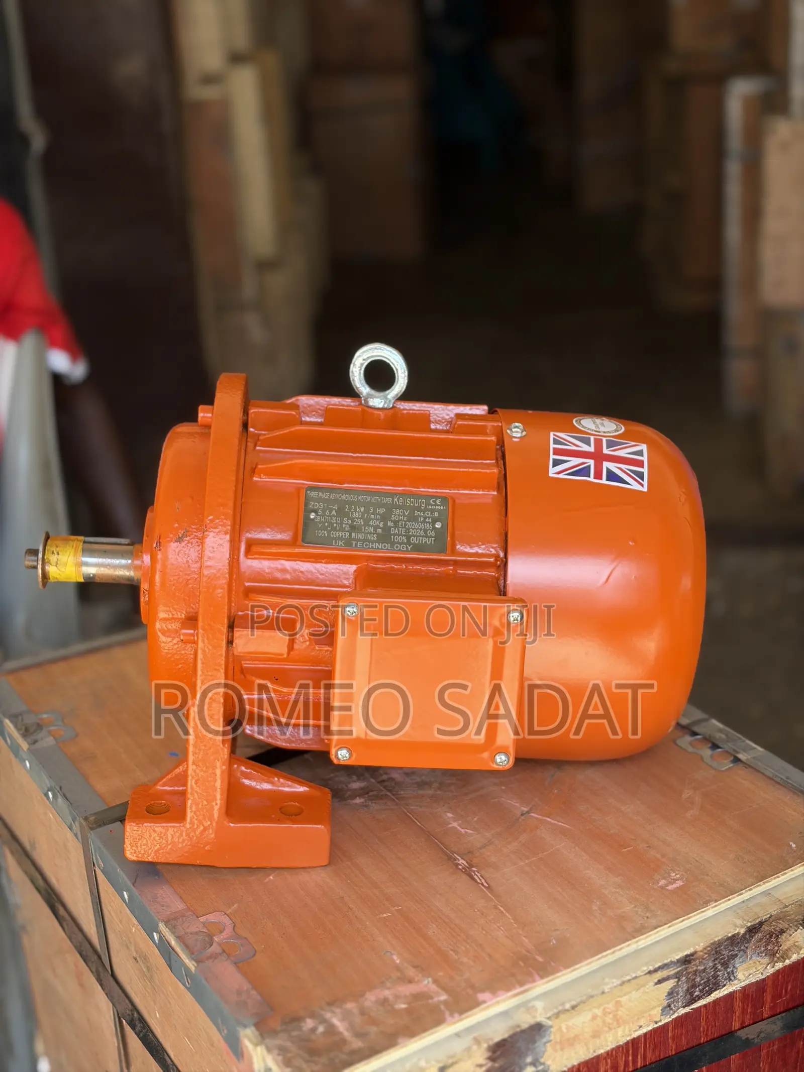 Block Machine Motor