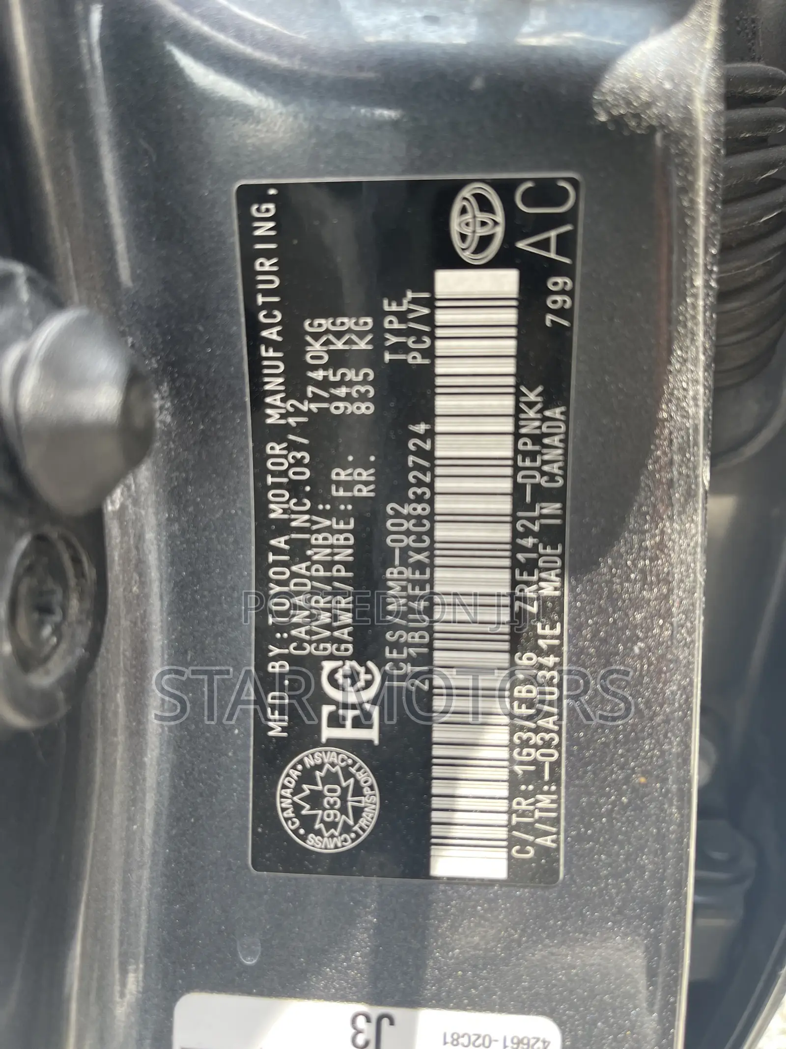 Toyota Corolla LE Special Edition 4dr Sedan (1.8L 4cyl 4A) 2013 Gray