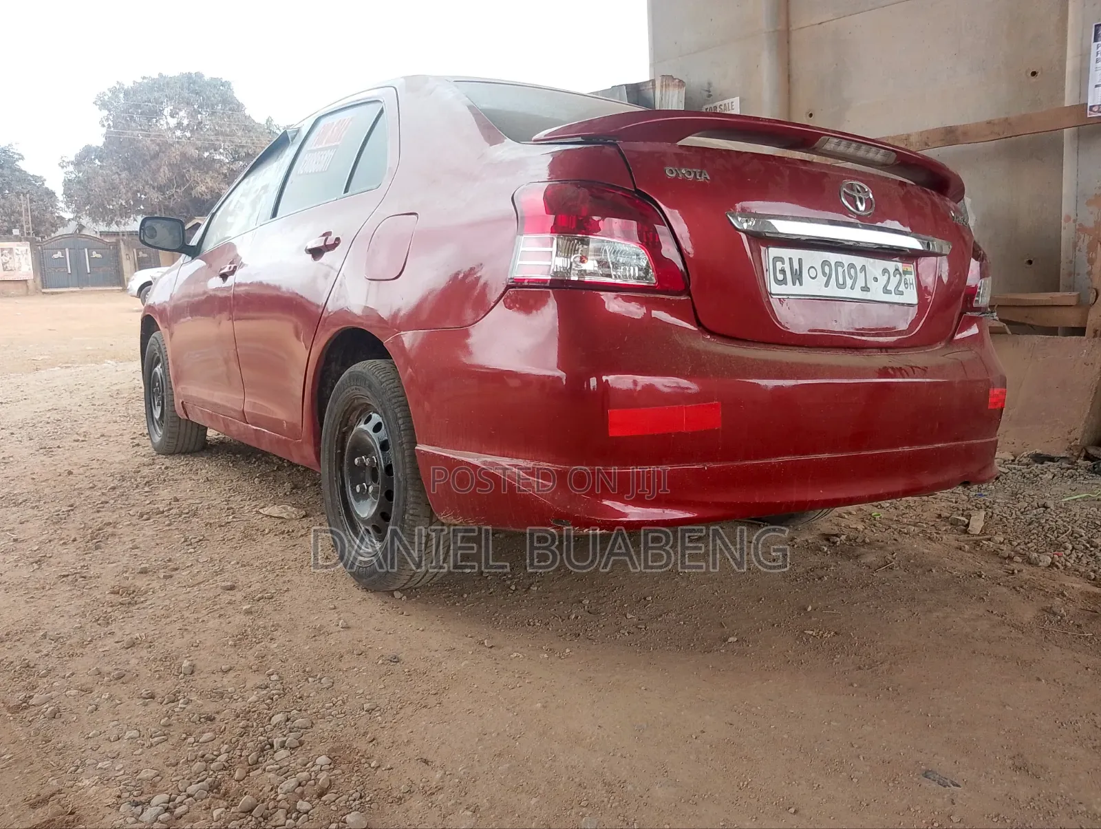 Toyota Yaris 2010 Red