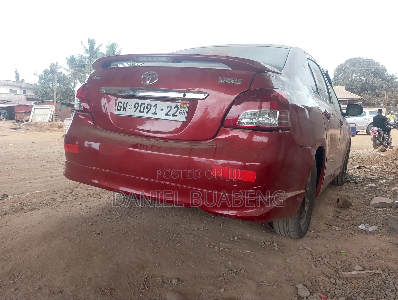 Toyota Yaris 2010 Red
