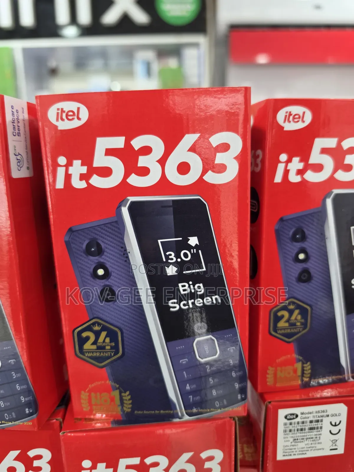 New Itel it5362 Black