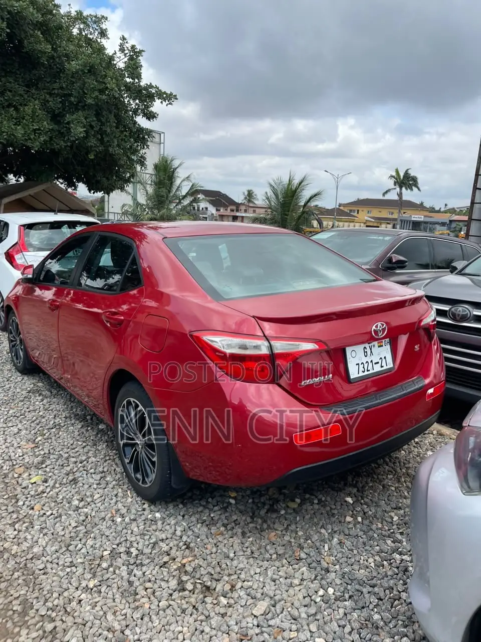 Toyota Corolla 2015 Red