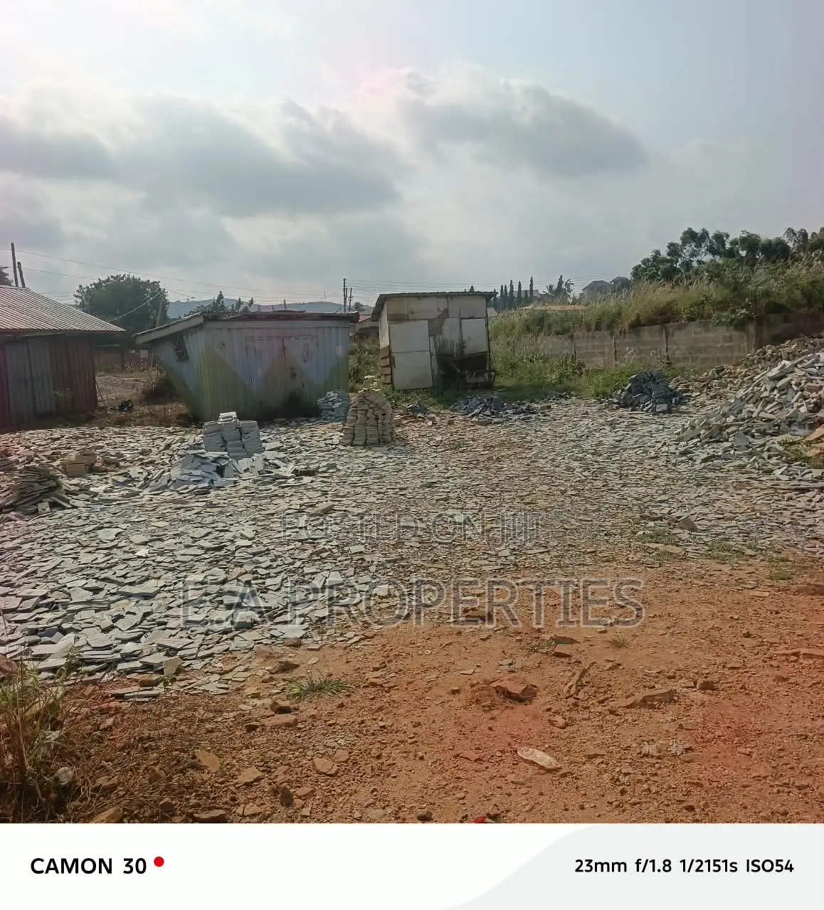 Roadside Land for Sale at Oyibi One Acre