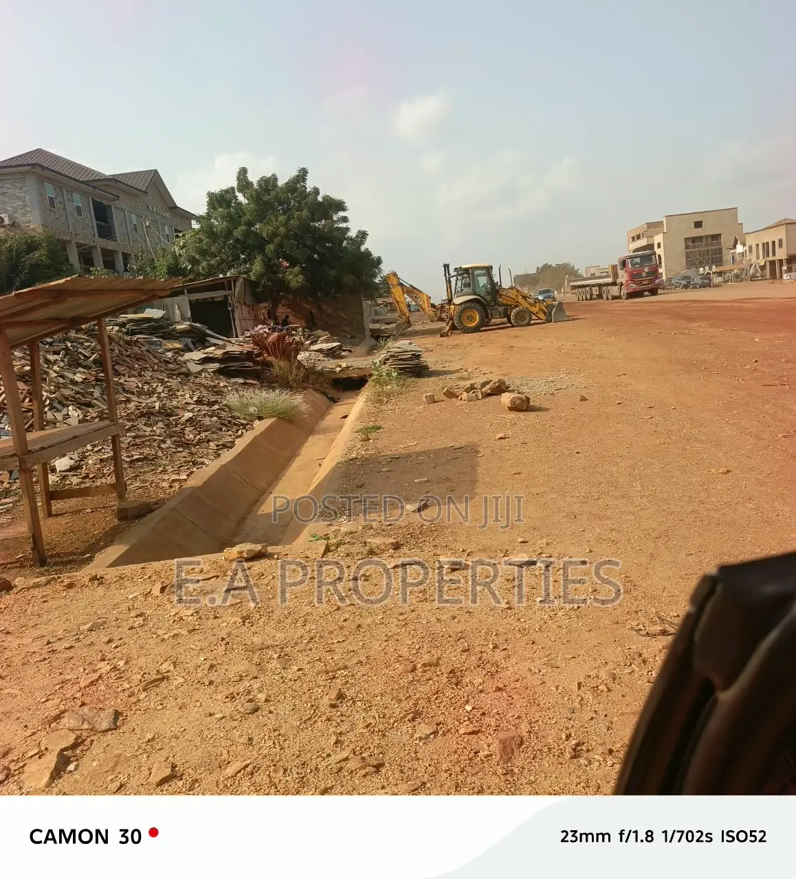 Roadside Land for Sale at Oyibi One Acre