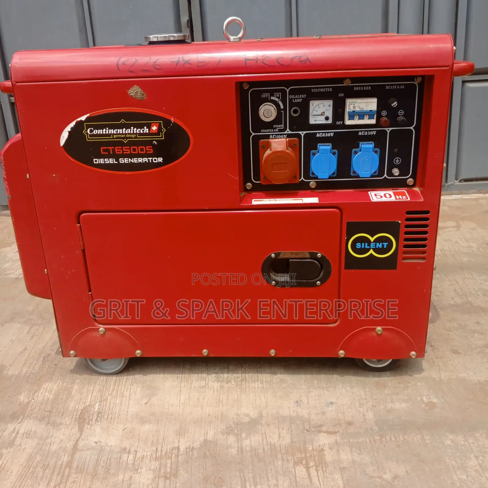 Diesel Generator (Model No: SK6500S Brand Name: Swiss Kraft From Uk)