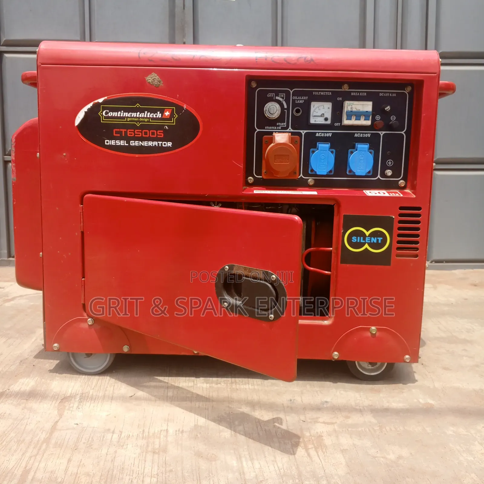 Diesel Generator (Model No: SK6500S Brand Name: Swiss Kraft From Uk)
