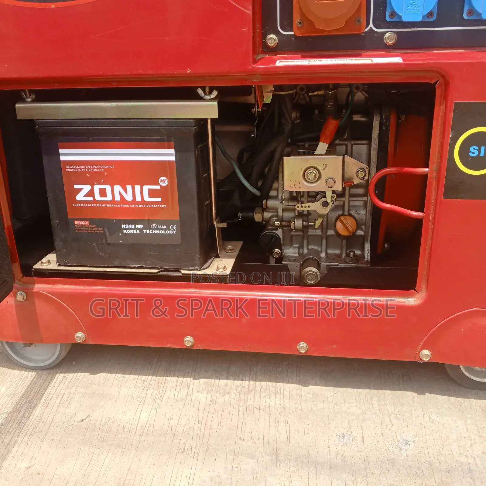Diesel Generator (Model No: SK6500S Brand Name: Swiss Kraft From Uk)