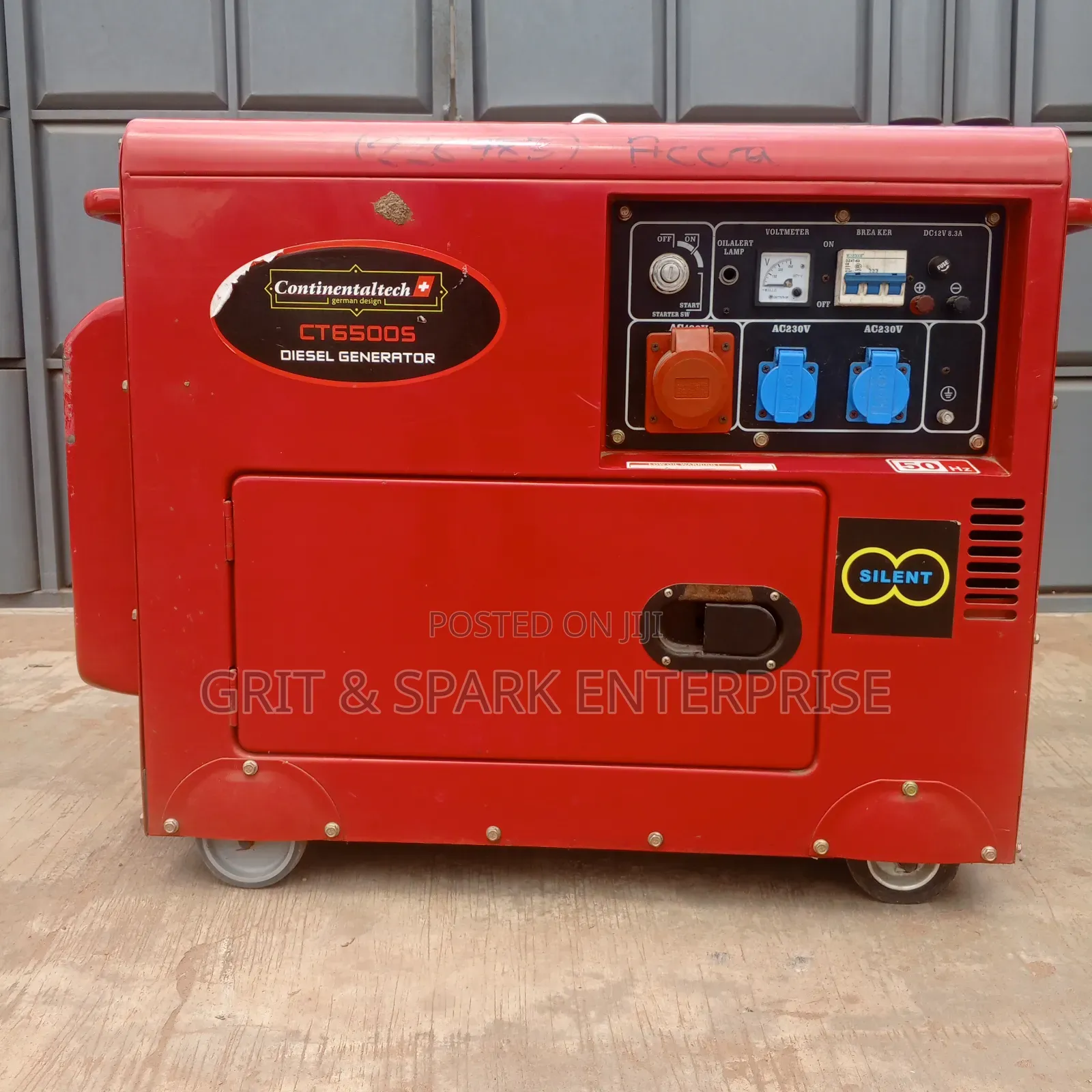 Diesel Generator (Model No: SK6500S Brand Name: Swiss Kraft From Uk)