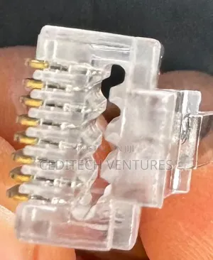 RJ 45 Pass Through Connectors (1000pcs)
