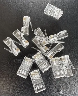 RJ 45 Pass Through Connectors (1000pcs)