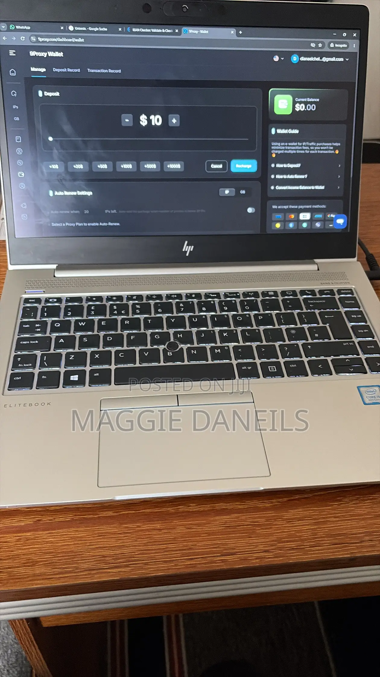 Laptop HP EliteBook 840 G6 4GB Intel Core i5 SSD 128GB