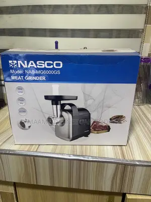 Brand New Nasco 800W Electric Meat Grinder (NAS-MG6000GS) – In Box