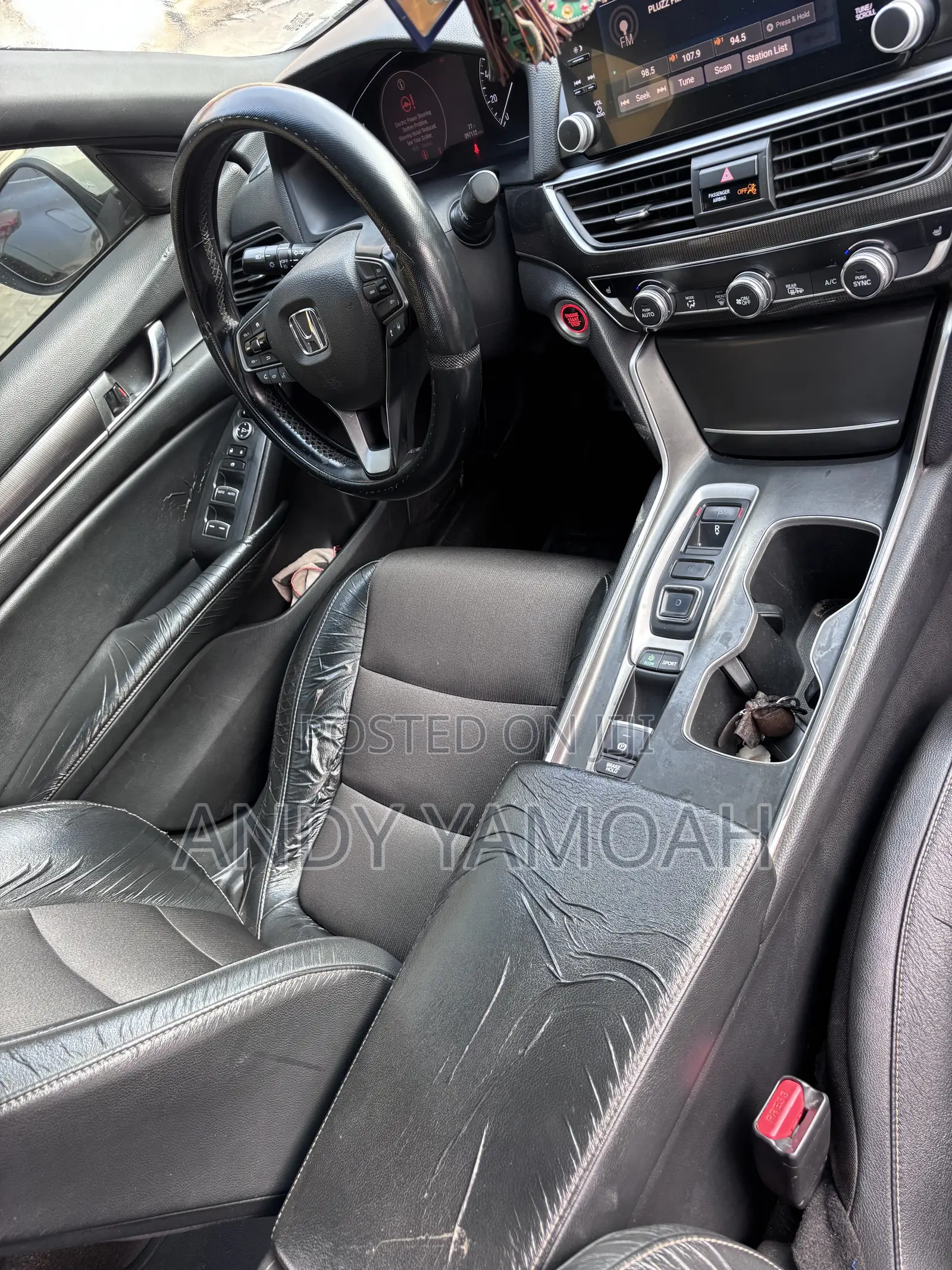 Honda Accord 2018 Ivory