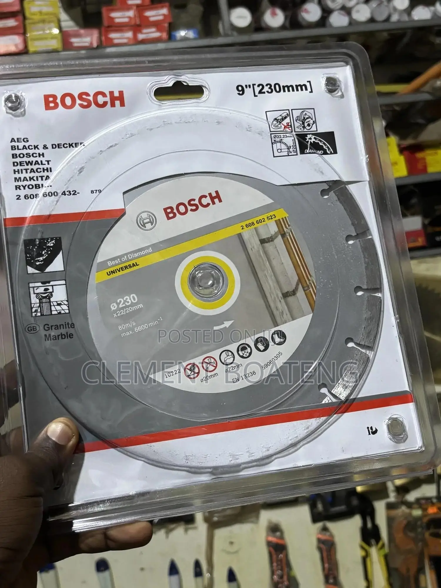 Concrete Cutting Disk 9 Inches(230mm)