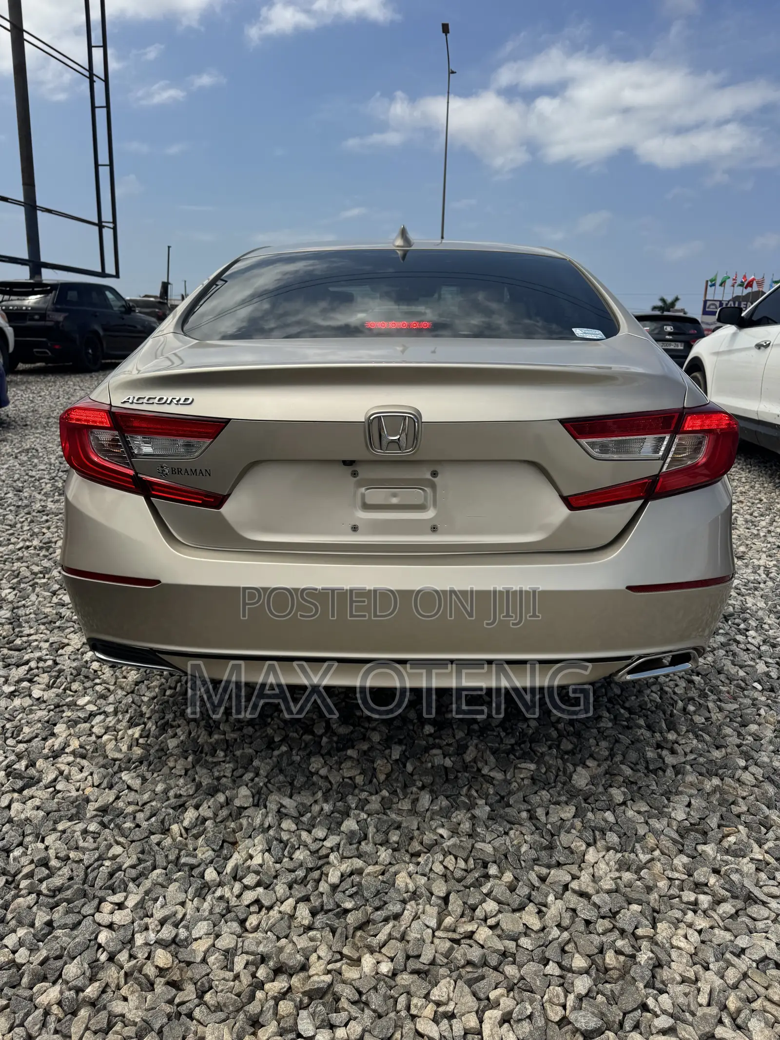 Honda Accord Sport (1.5L 4cyl Turbo 6M) 2019 Gold
