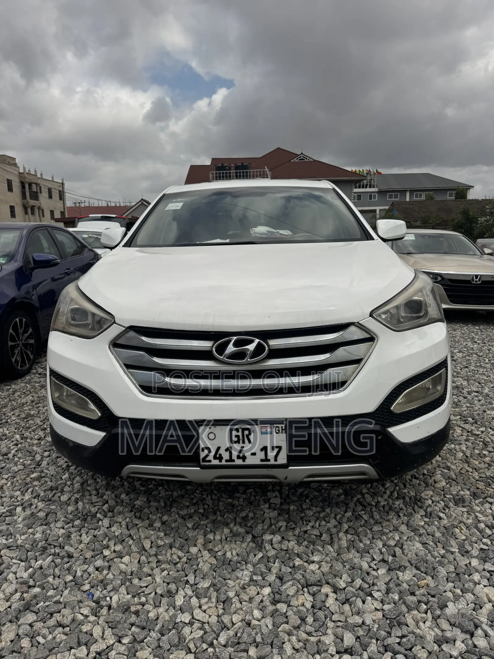 Hyundai Santa Fe Limited 4dr SUV (3.3L 6cyl 6A) 2014 White