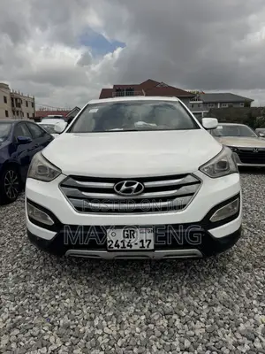 Hyundai Santa Fe Limited 4dr SUV (3.3L 6cyl 6A) 2014 White