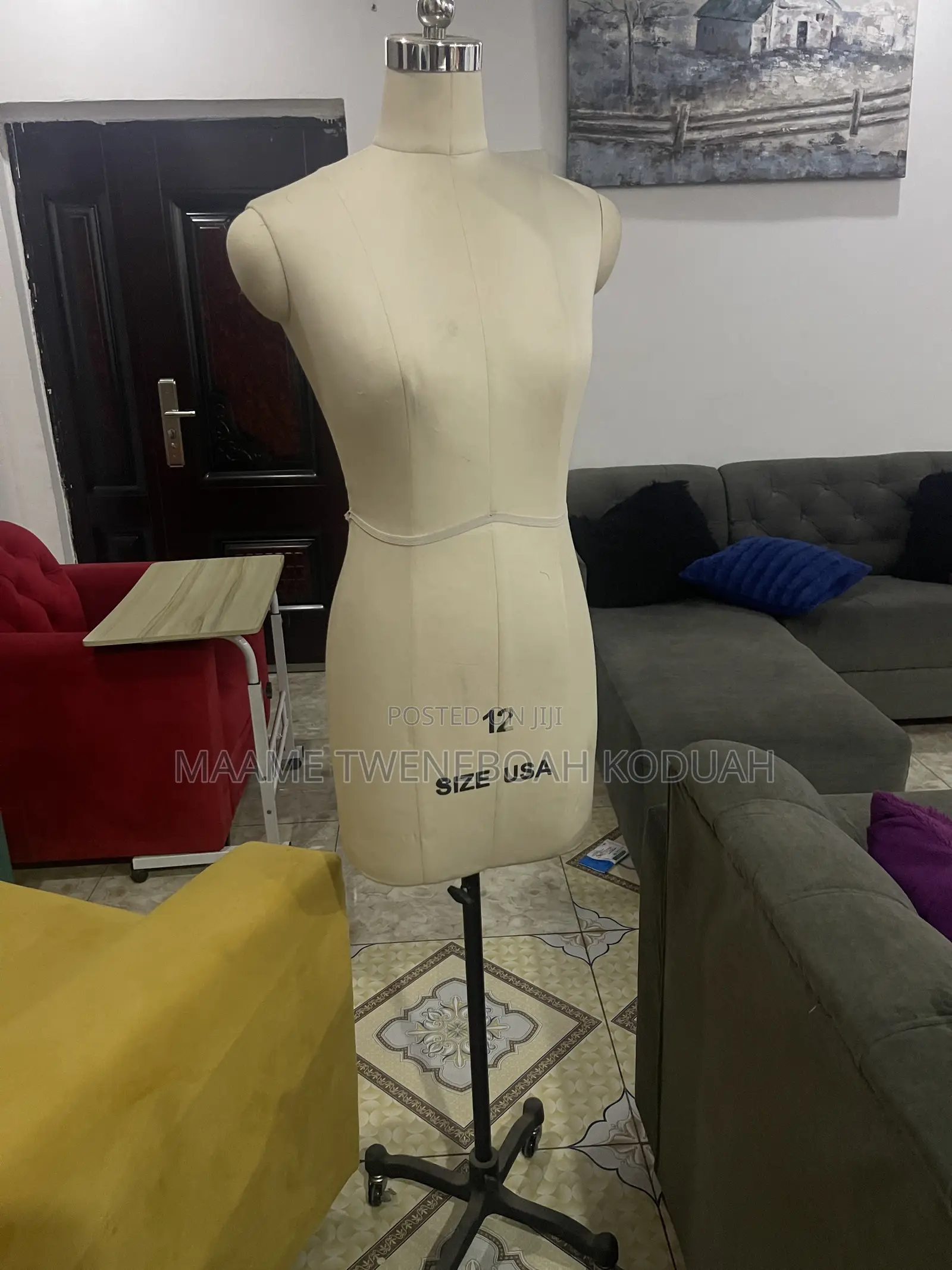 Professional Female Dress Form / Pinnable Tailor's Dummy (USA Size 12)