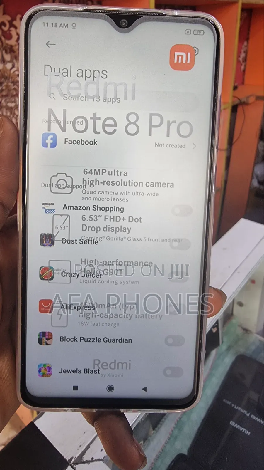 Xiaomi Redmi Note 8 Pro 128 GB Black